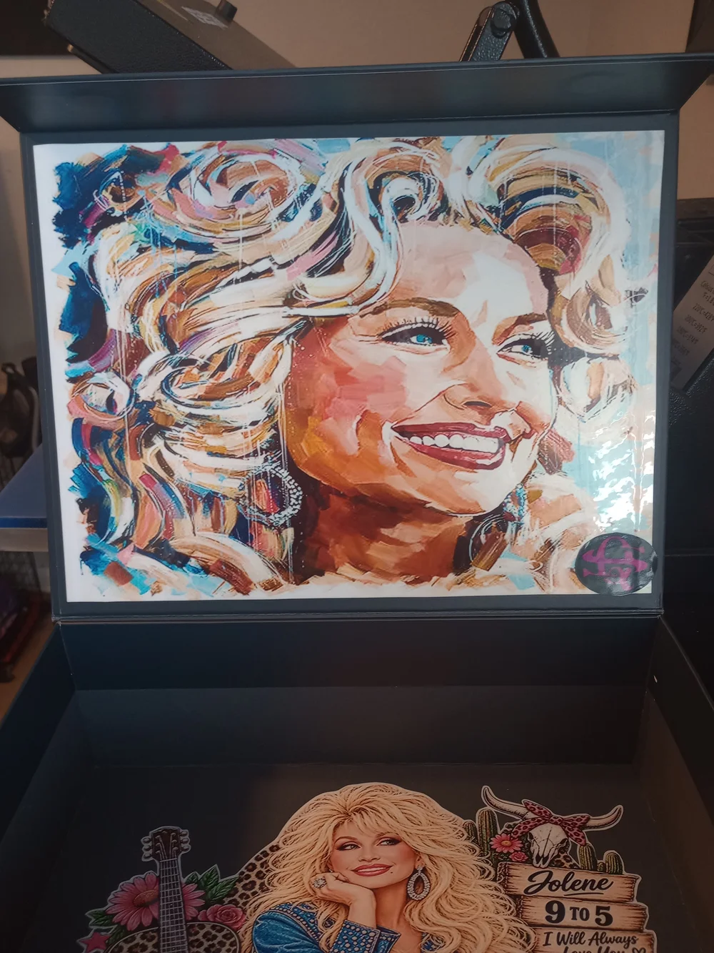 Custom Box Remembering Dolly Parton